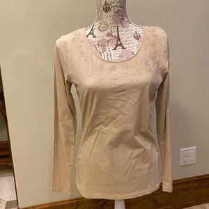 Ann Taylor beaded blouse.